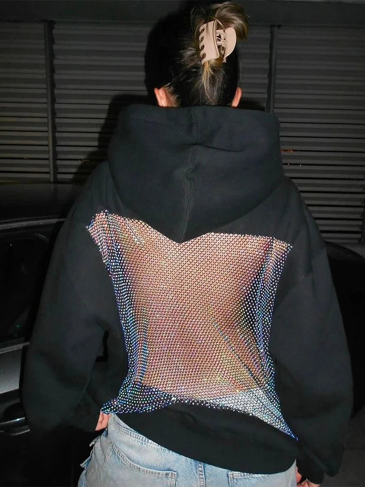 Viral Backless Pullover Hoodie