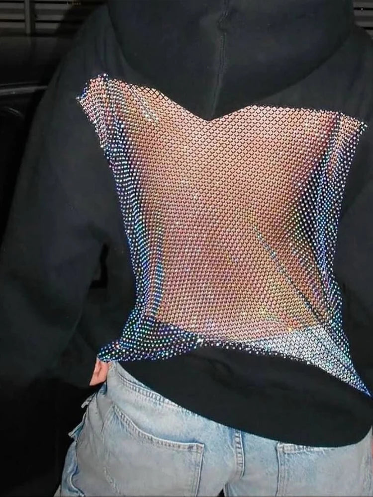 Viral Backless Pullover Hoodie