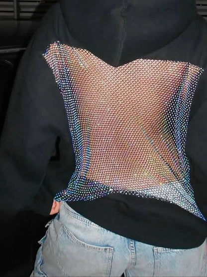 Viral Backless Pullover Hoodie