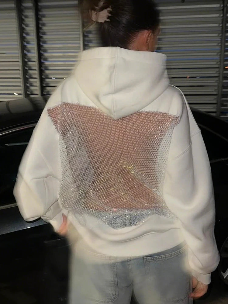 Viral Backless Pullover Hoodie